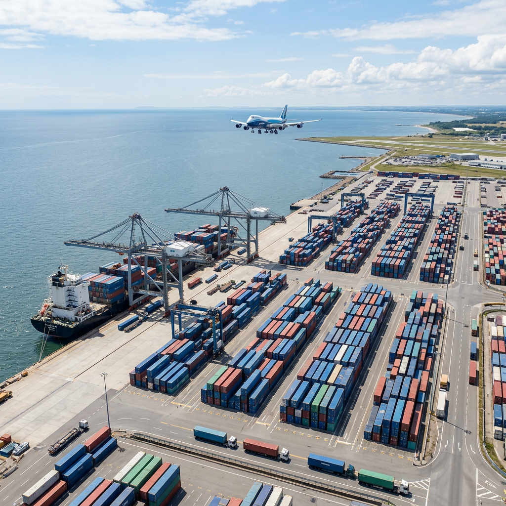transporte multimodal mudanza internacional México marítimo aéreo terrestre