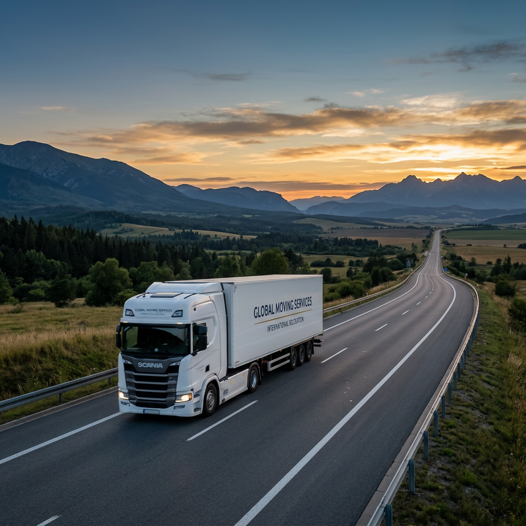 transporte terrestre mudanza internacional México Estados Unidos multimodal