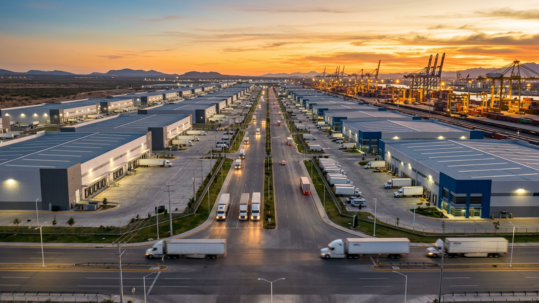 mudanza corporativa nearshoring México parque industrial norte Monterrey operaciones extranjeras