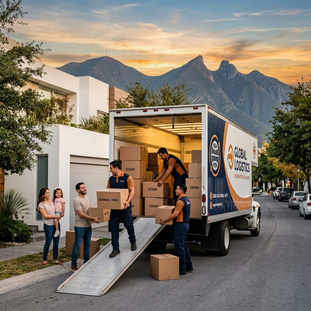 checklist mudanza internacional Monterrey servicio door to door